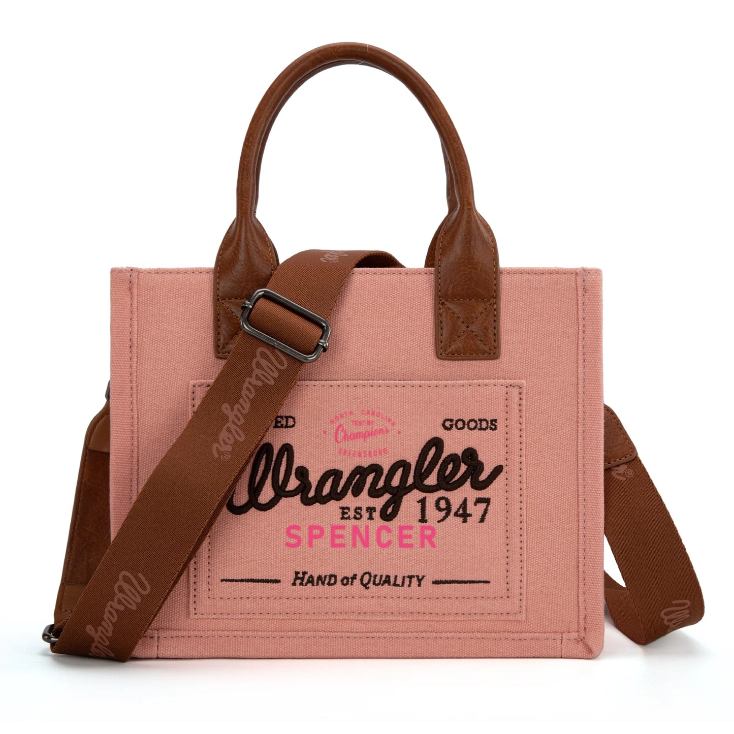 Vintage Wrangler Canvas Tote//Crossbody