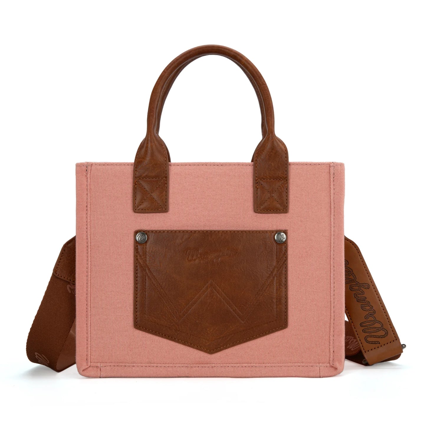 Vintage Wrangler Canvas Tote//Crossbody