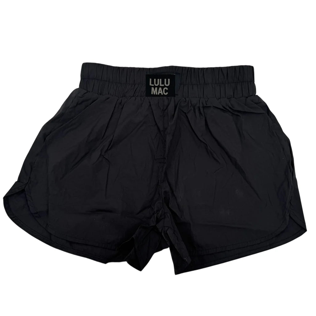 Lulu Mac Shorts: Black