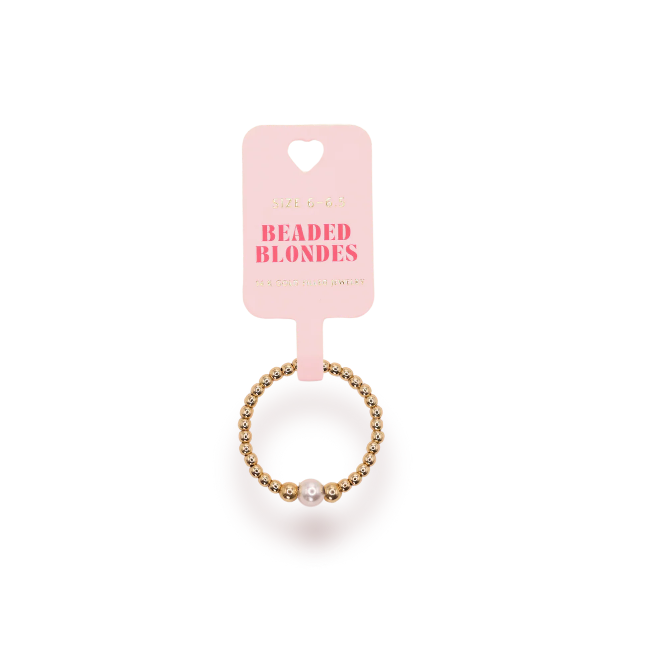 Beaded Blondes: Sutton Ring - Gold