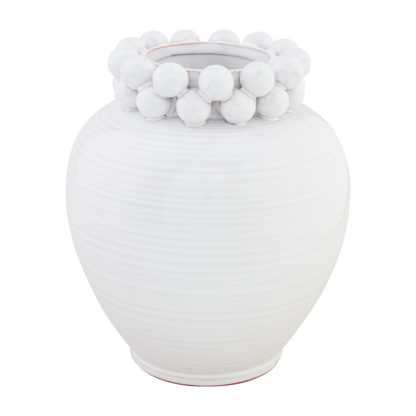 Mud Pie's Short Beaded Vase