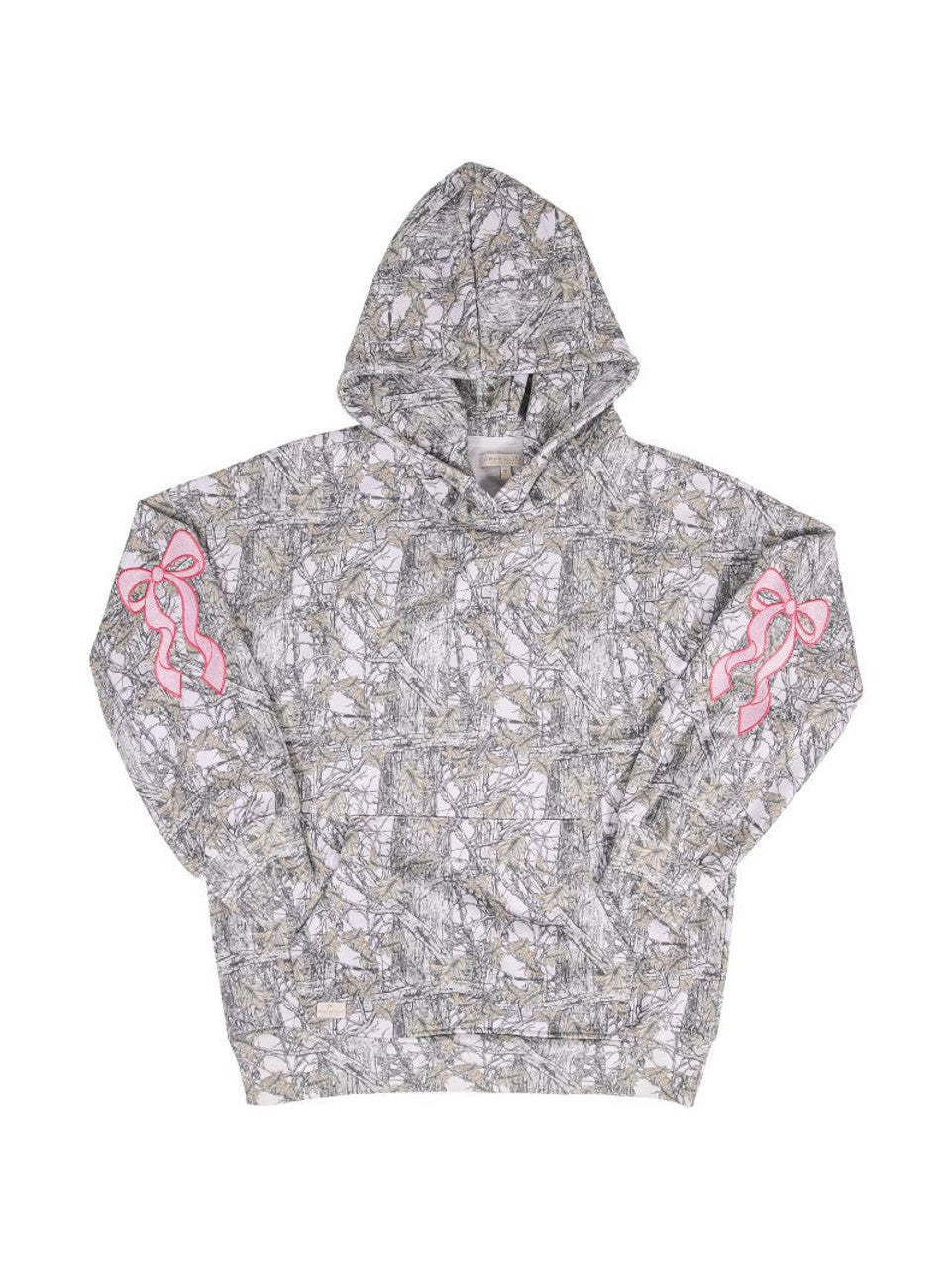 Simply Southern Alice Camo Hoodie-Pink Bow
