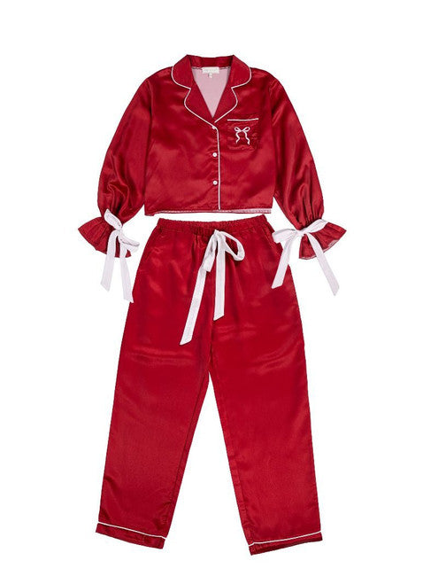 Simply Southern Red Bow Pajamas