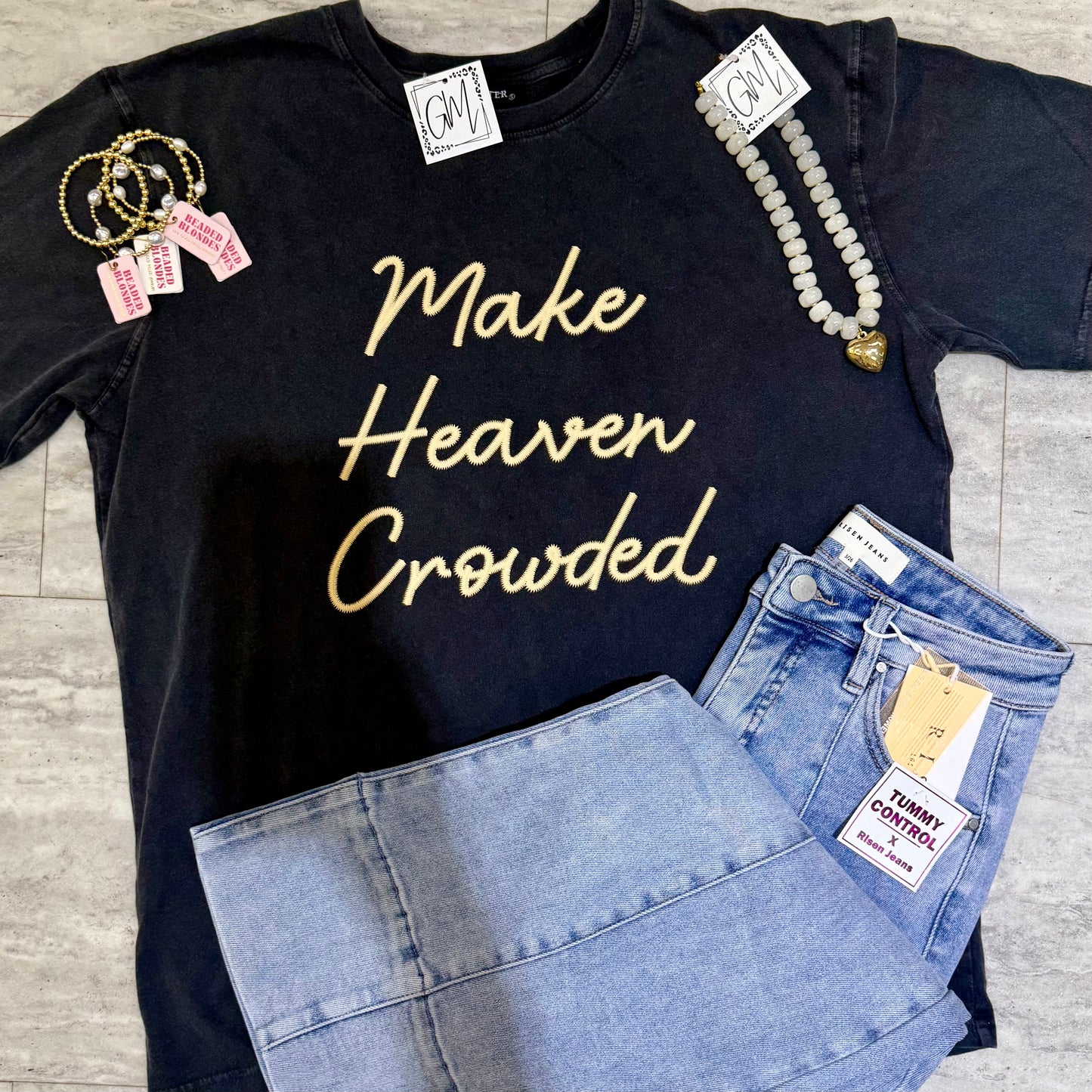 Make Heaven Crowded Tee