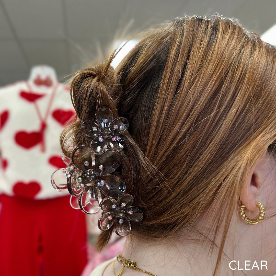 Flower Hair Clips