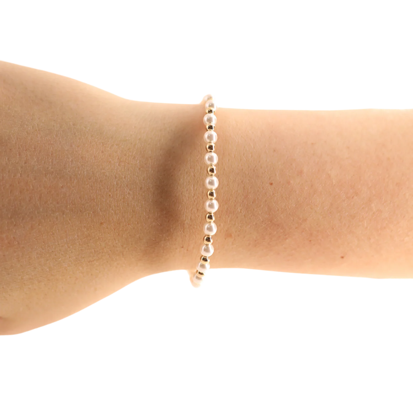 Beaded Blondes Luci Pearl Bracelet