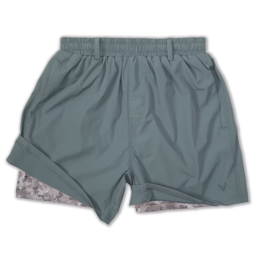 Wildgame Tracker Shorts: Blue