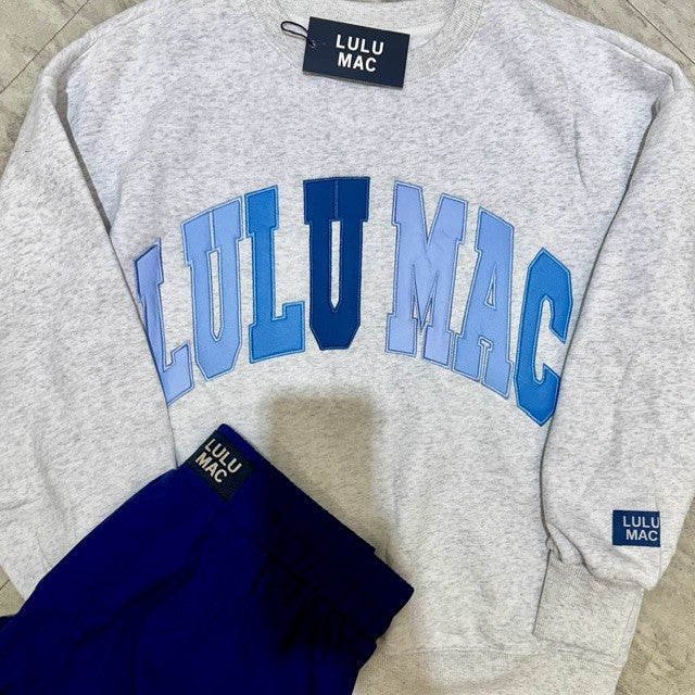 Lulu Mac Blue Stich Sweatshirt