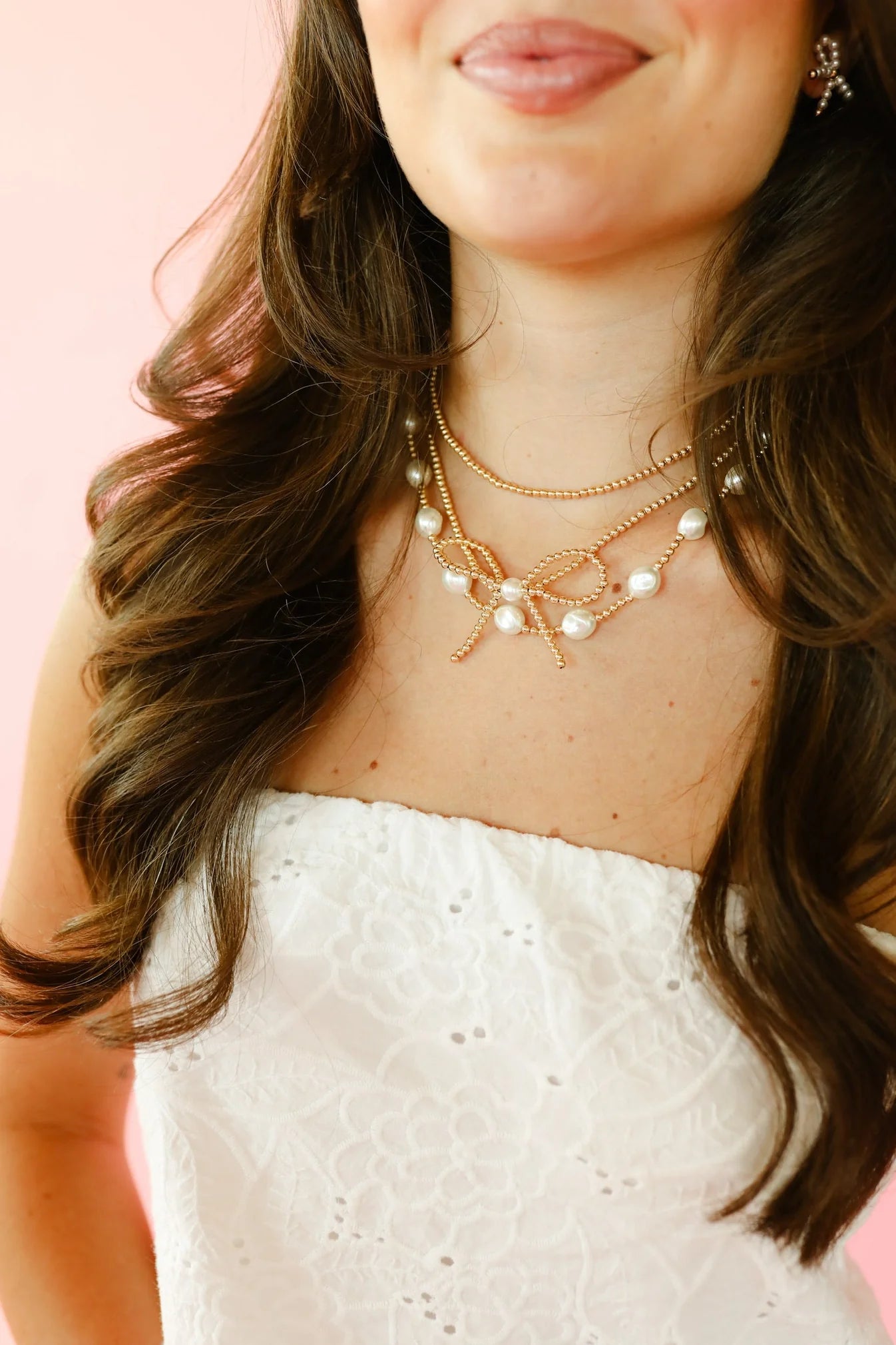 Beaded Blondes Sadie Pearl Necklace