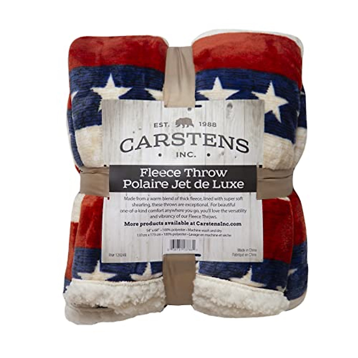 Wrangler Carstens Americana Plush Throw