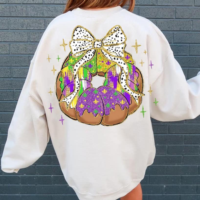 King Cake Graphic Tee