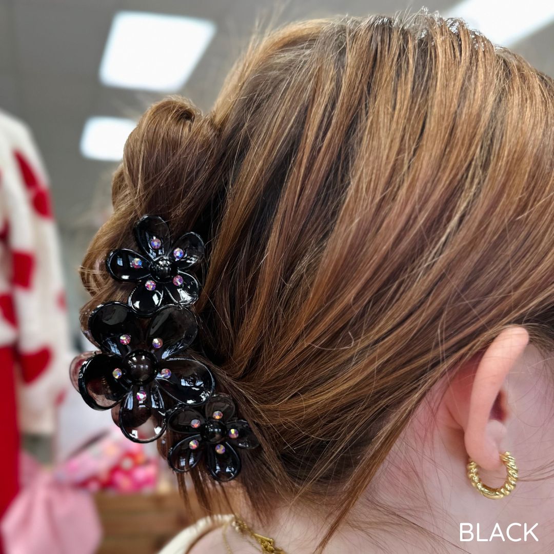 Flower Hair Clips