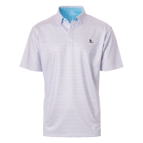 ROOST Cayuga Polo: Pink/White