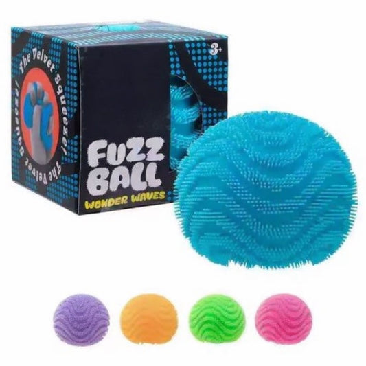 Wavy Fuzz Ball Squishy