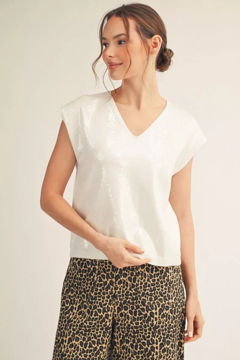 Spring Sequin Fun Top