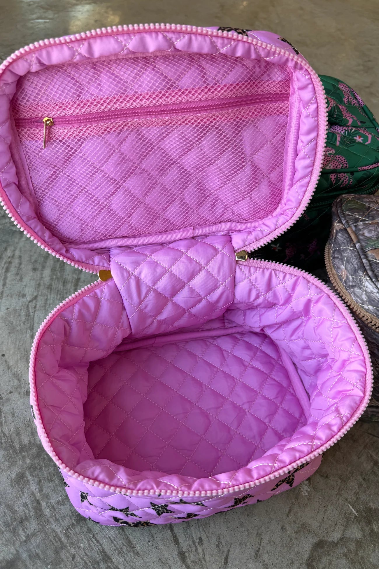 Quilted Cosmetic Bags