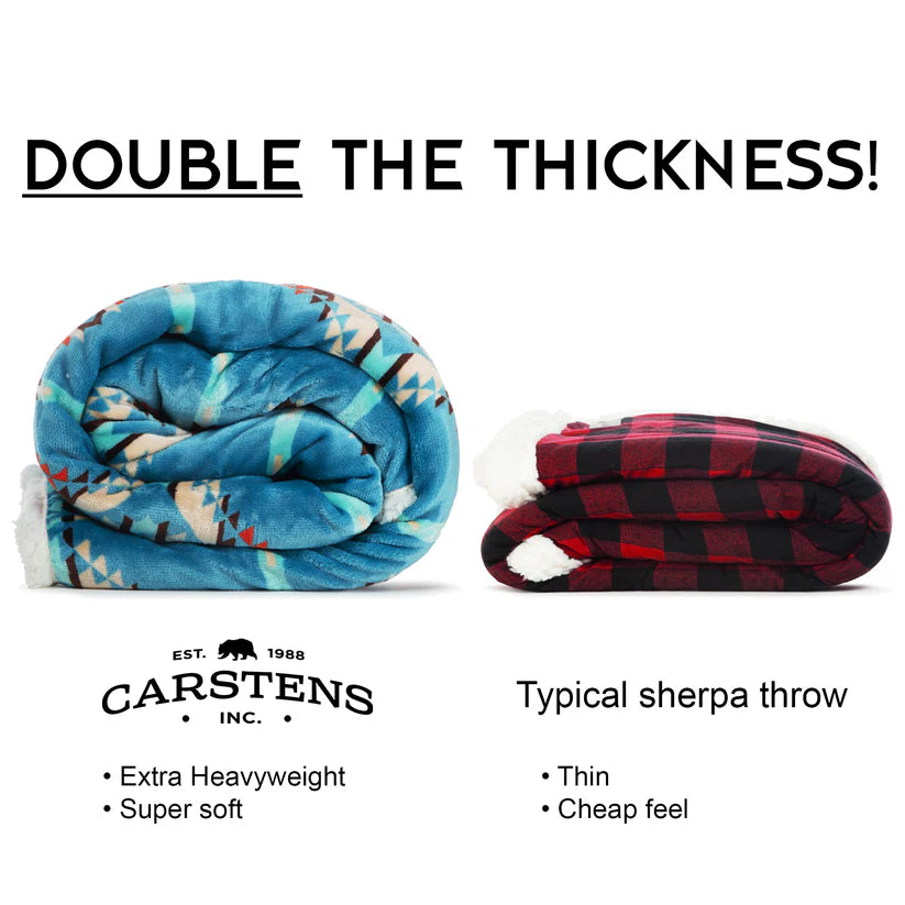 Wrangler Carstens Turquoise Southwest Throw