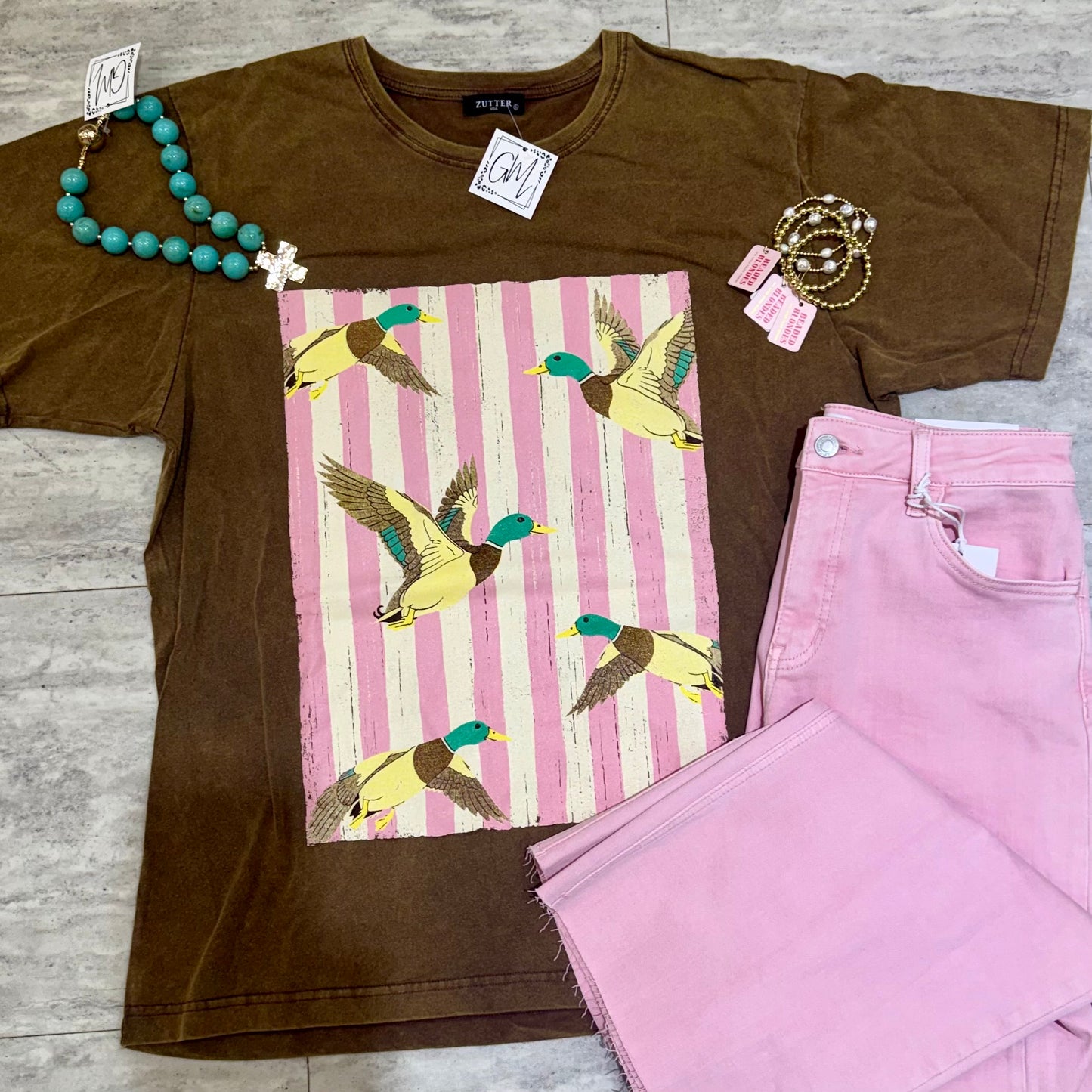 Brown Mallard Tee