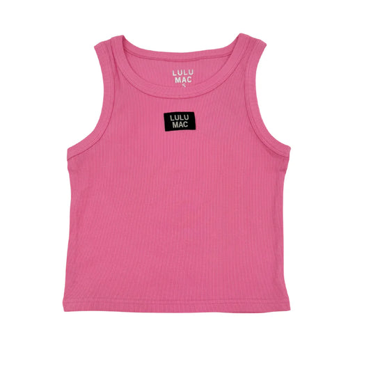 Lulu Mac Tank: Bubblegum