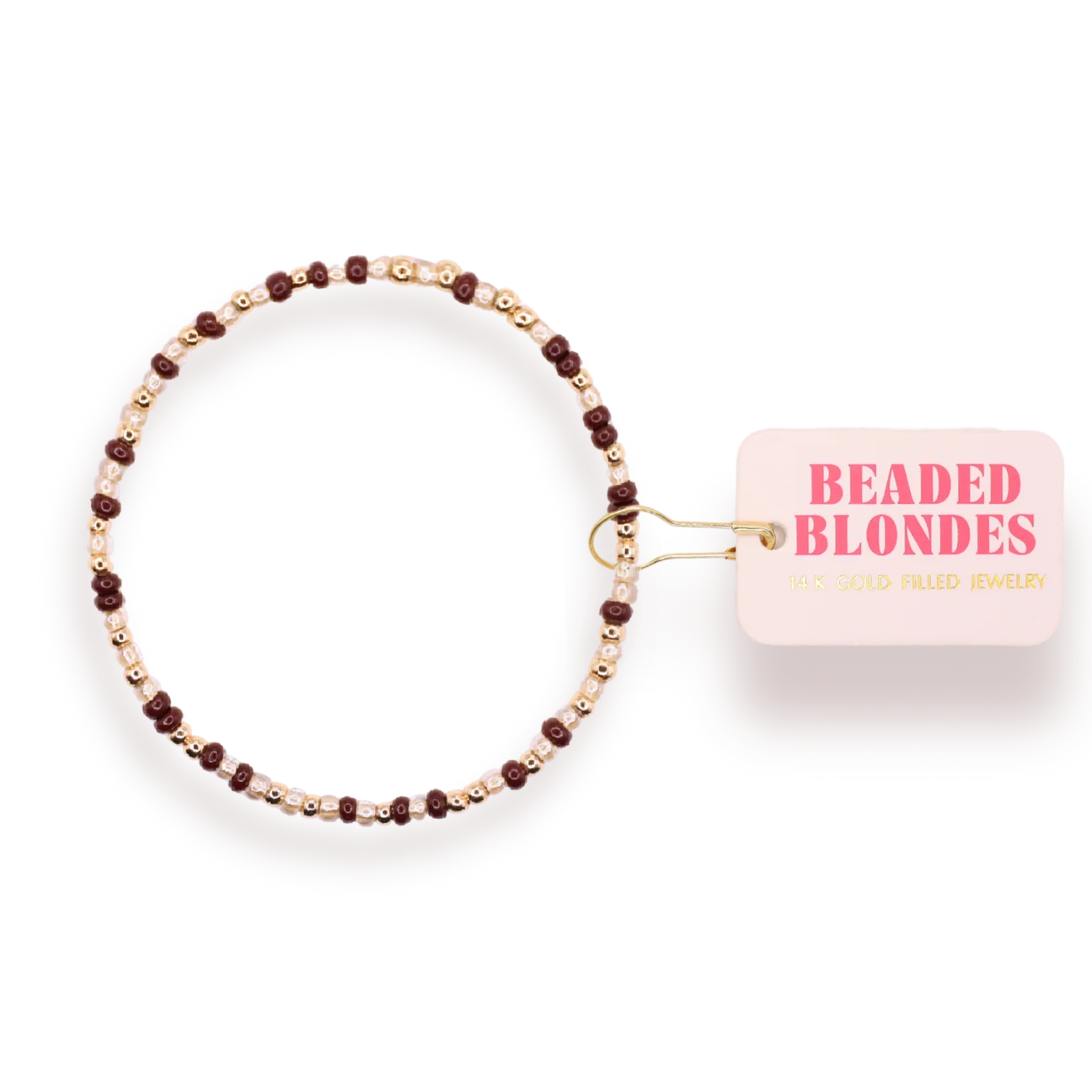Beaded Blondes Cinnamon Spice Sprinkle Bracelet