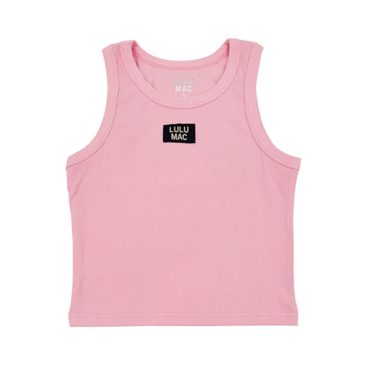 Lulu Mac Tank: Light Pink