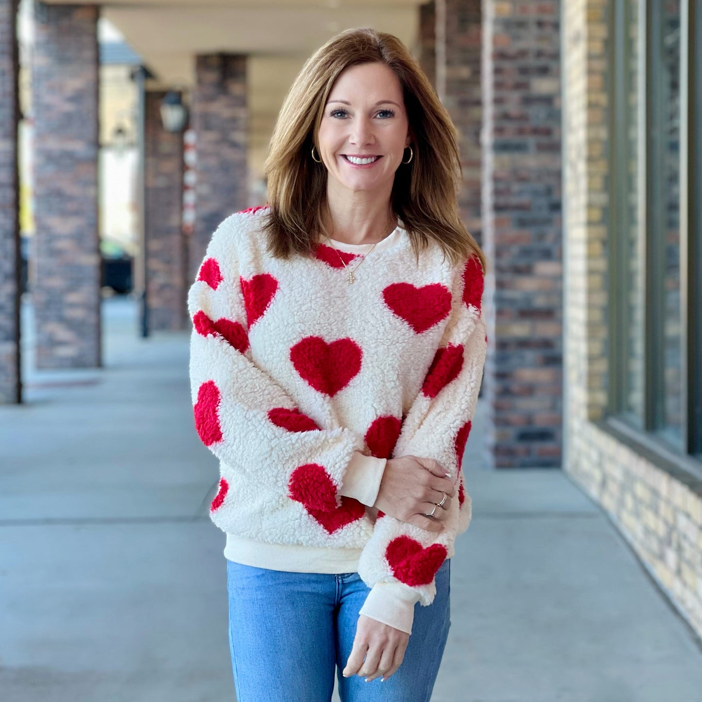 My Heart Plush Pullover