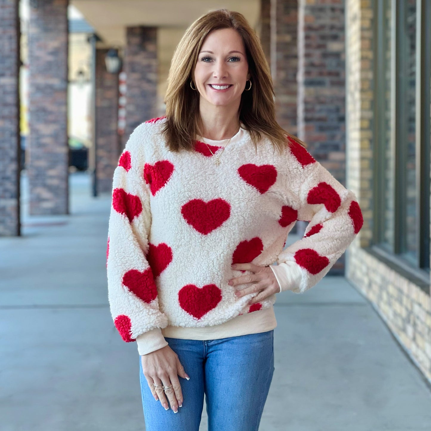 My Heart Plush Pullover