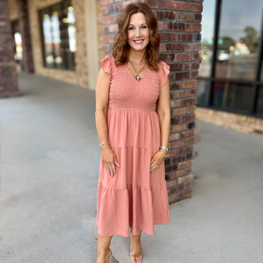 Spring Flutter Dress