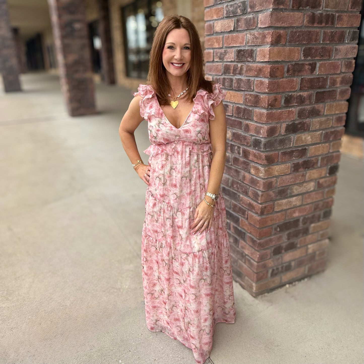 Whispering Petals Dress