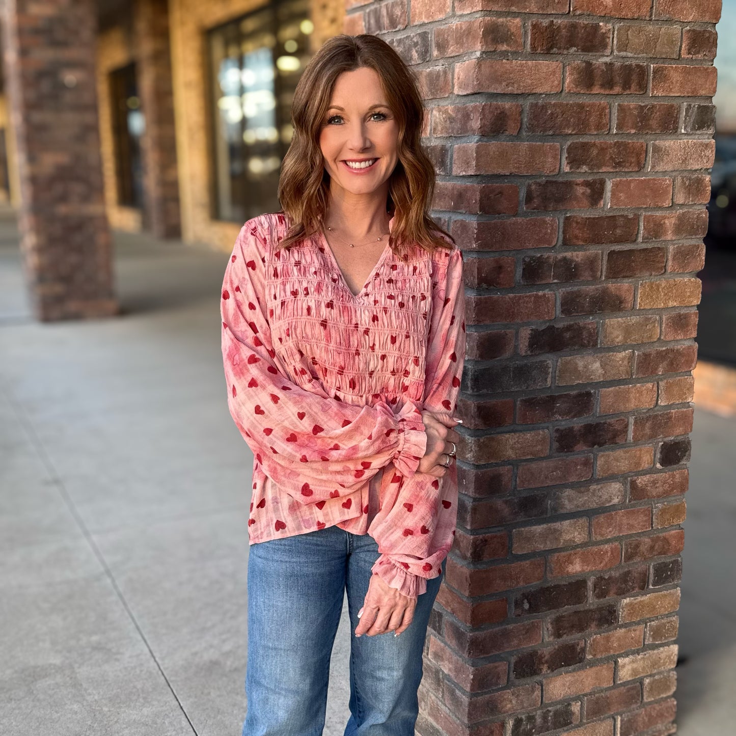 Flirtatious Heart Blouse