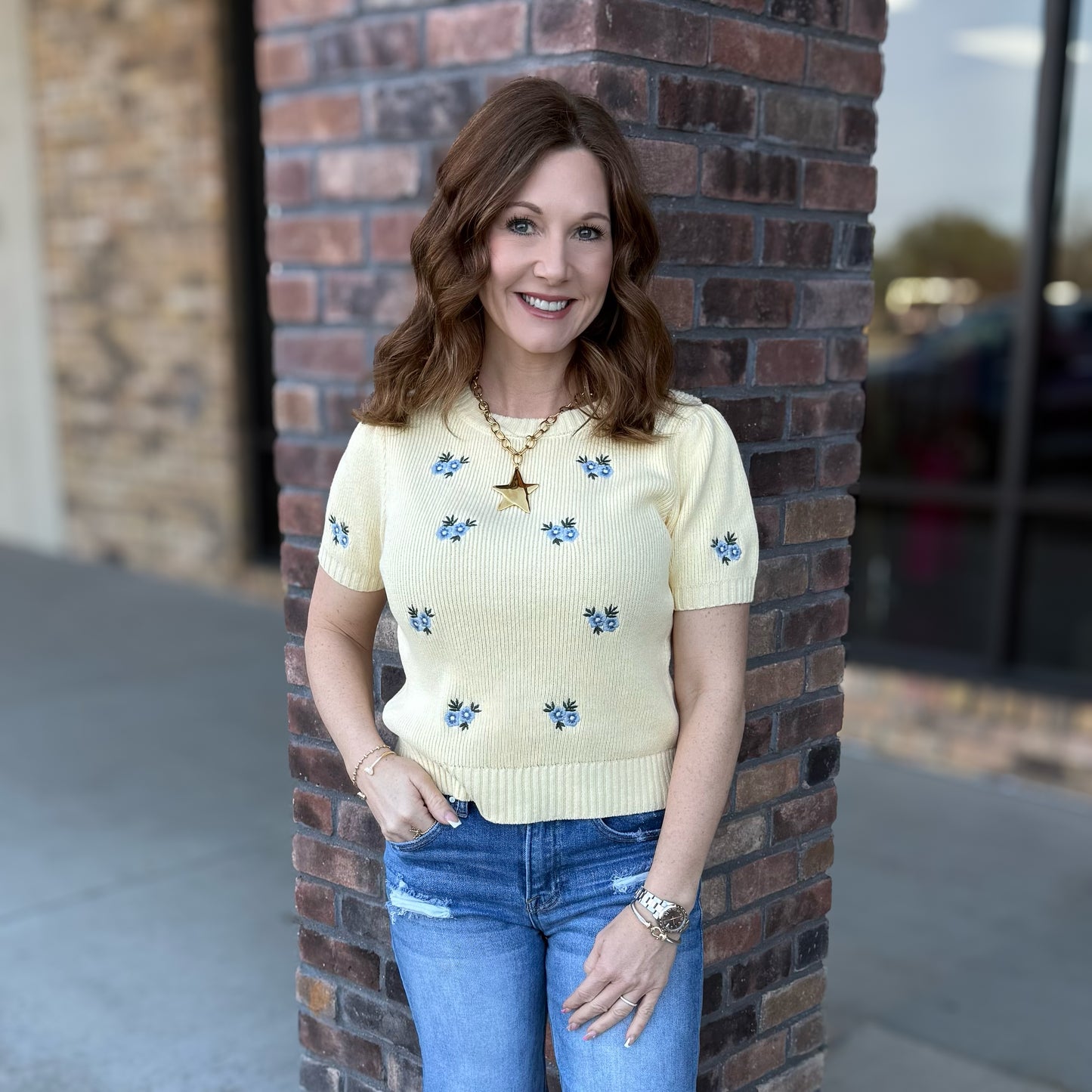 Sweet Sunshine Sweater Top