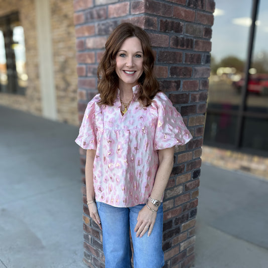Whimsical Floral Blouse