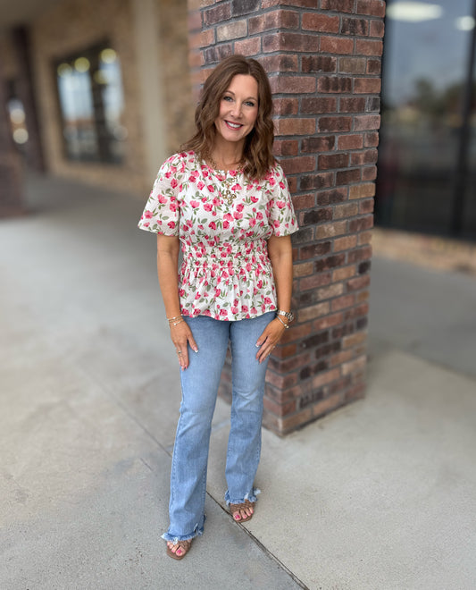 Spring Floral Days Top