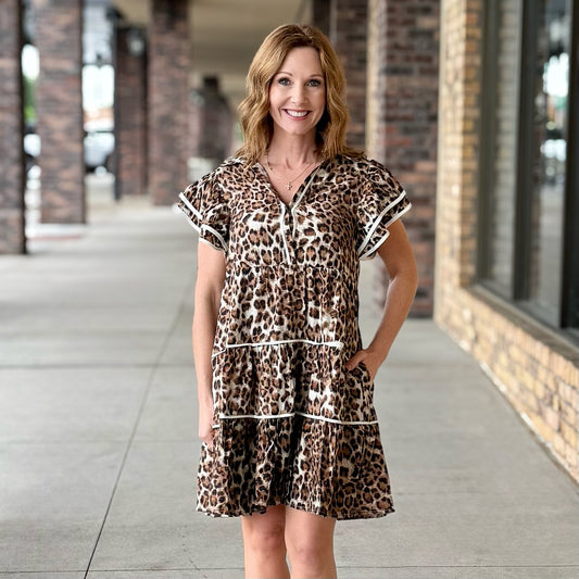 Wildly Sweet Leopard Dress