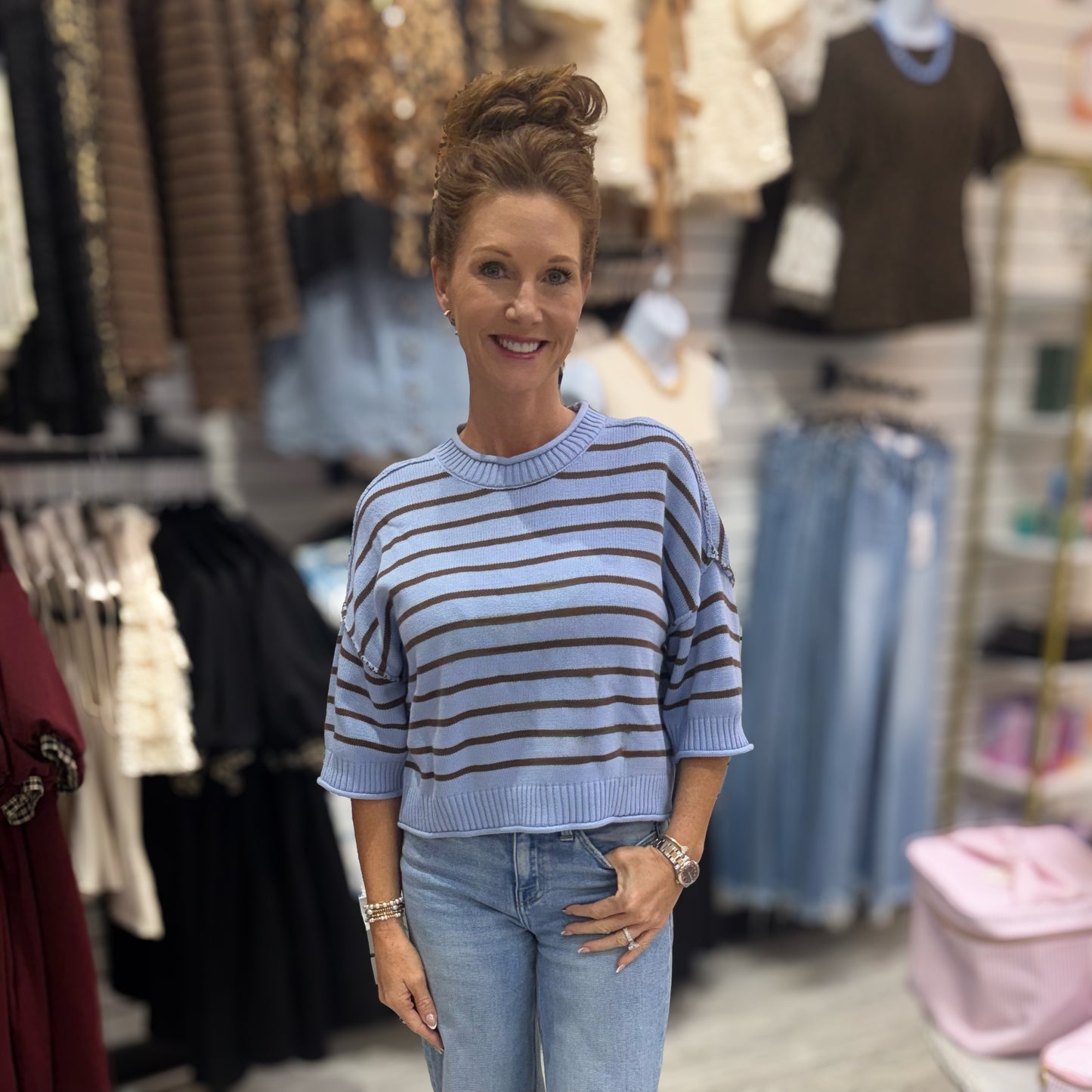 Simply Striped Sweater
