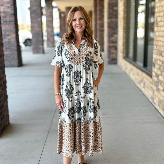 Fall Bliss Maxi Dress