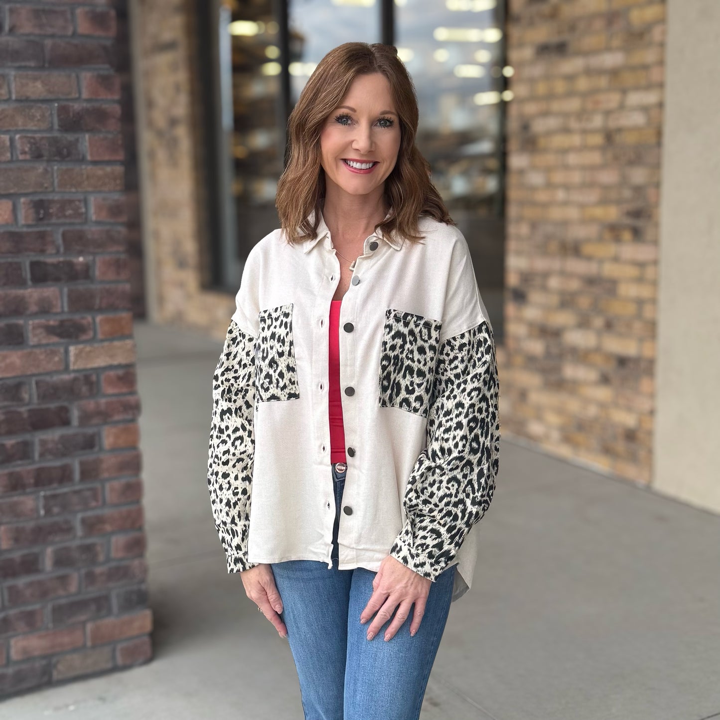 Leopard Shacket: 2 Colors