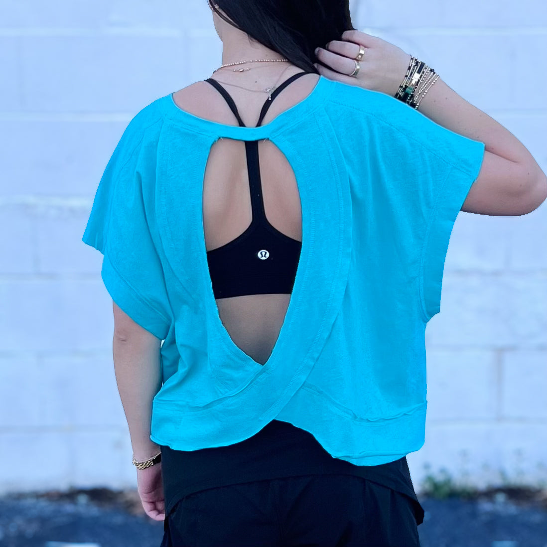 Open Back T-Shirt (Multiple Colors)