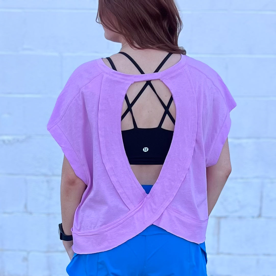 Open Back T-Shirt (Multiple Colors)