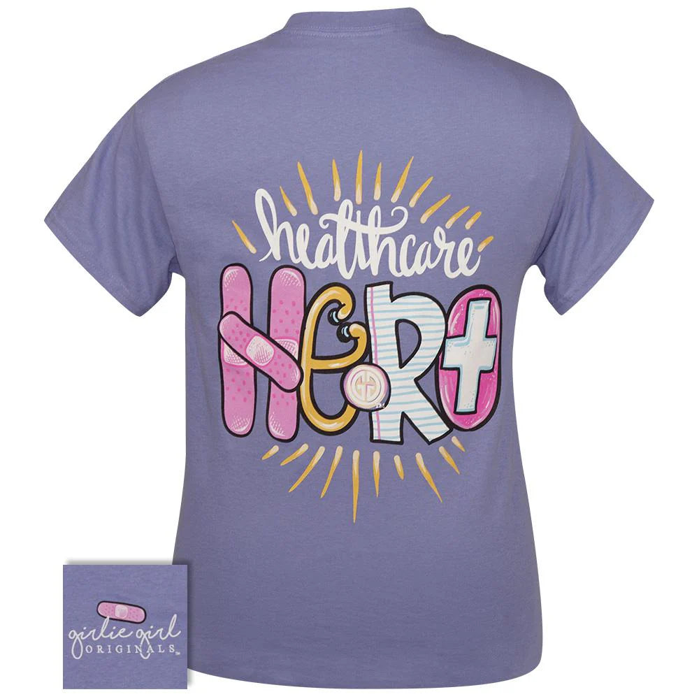 Girlie Girl Healthcare Hero Graphic Tee