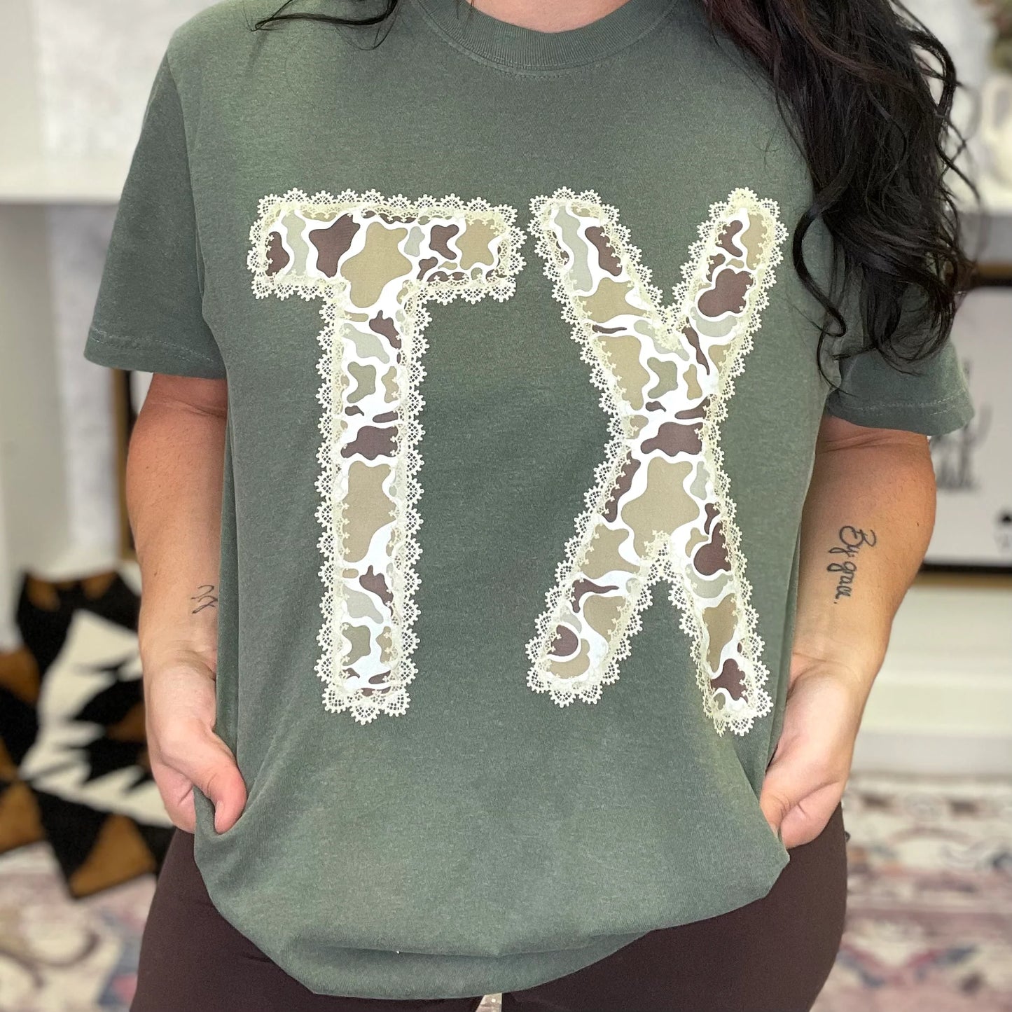 Camo TX Graphic Tee