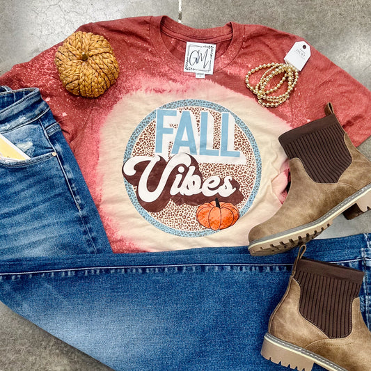 Fall Vibes Retro Tee