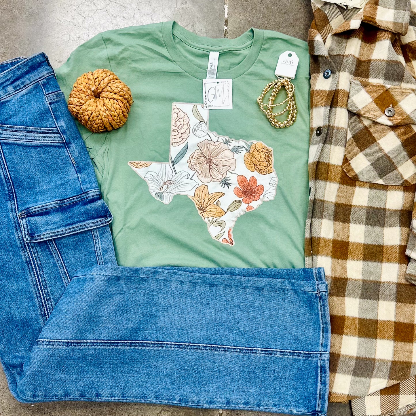 Texas Floral Graphic Tee