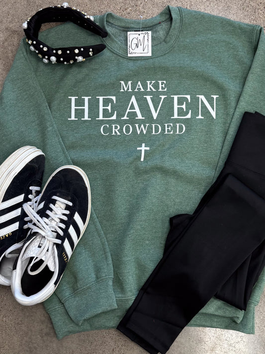 Make heaven Crowded Sweatshirt: 3 Colors