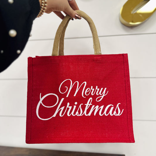 Merry Christmas Gift Tote