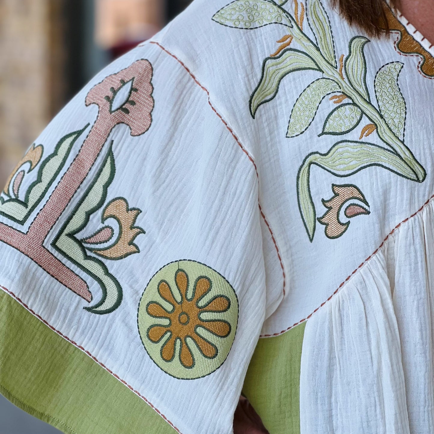 Boho Blossom Blouse