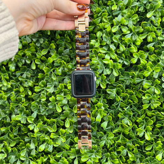 Tortoise Shell Watch Band