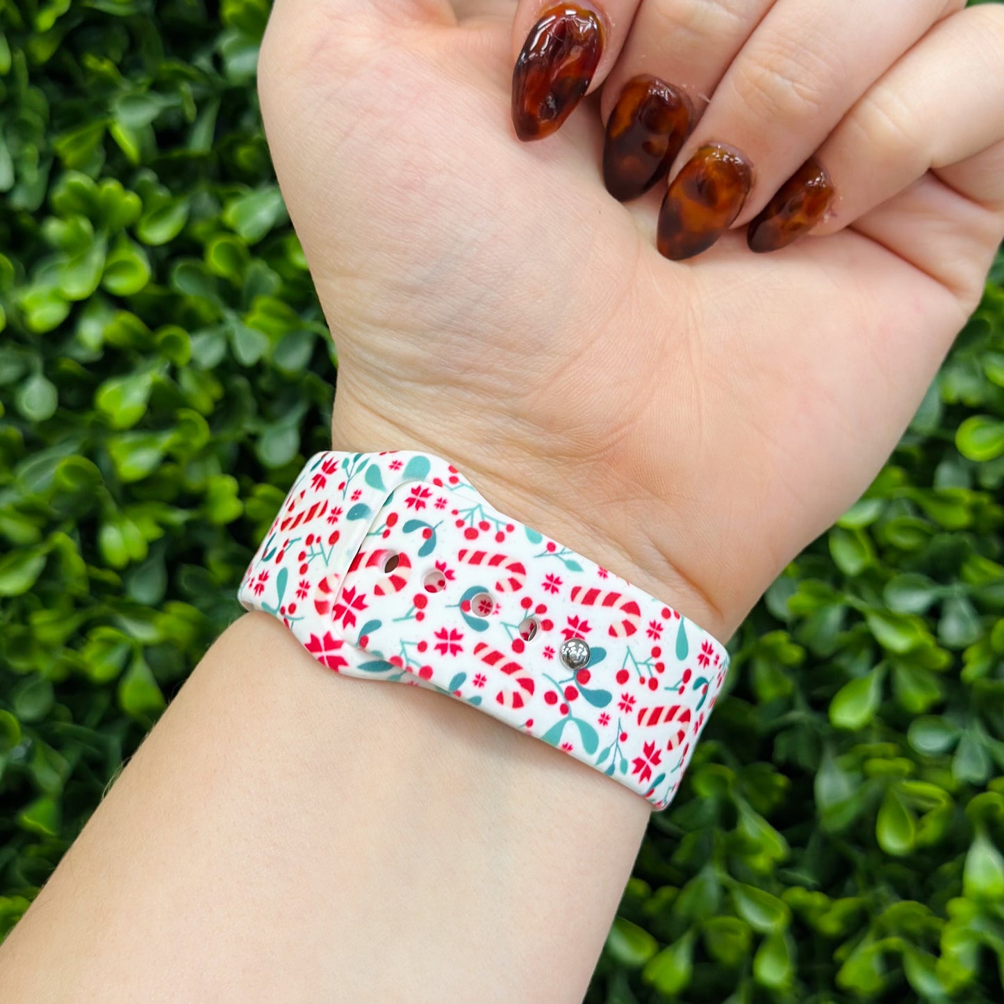 Candy Cane Watch Band