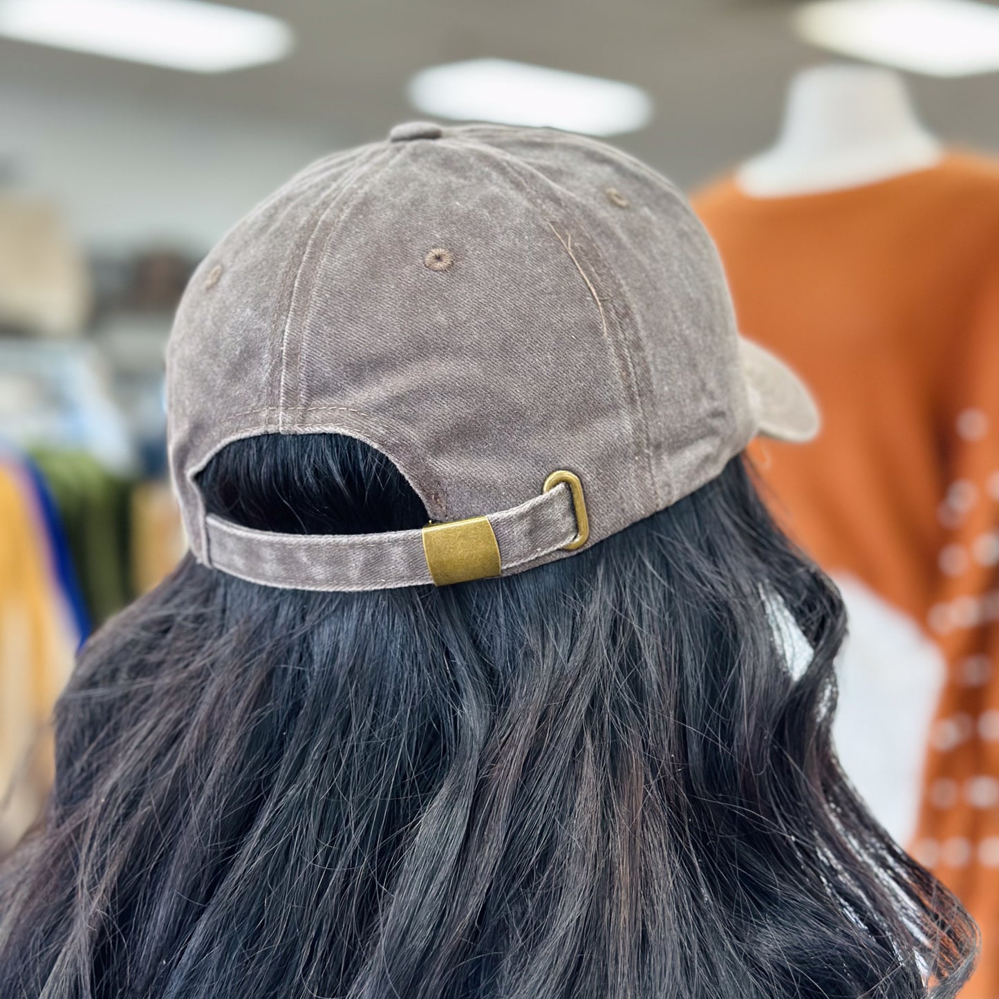 Embroidered Bow Ball Cap