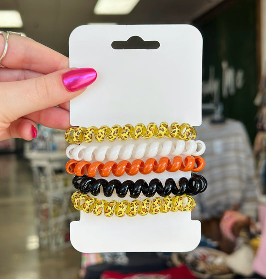 Leopard Print Hair Tie Collection